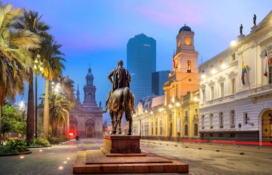 Excursão terrestre em Santiago e city tour a partir de Valparaíso